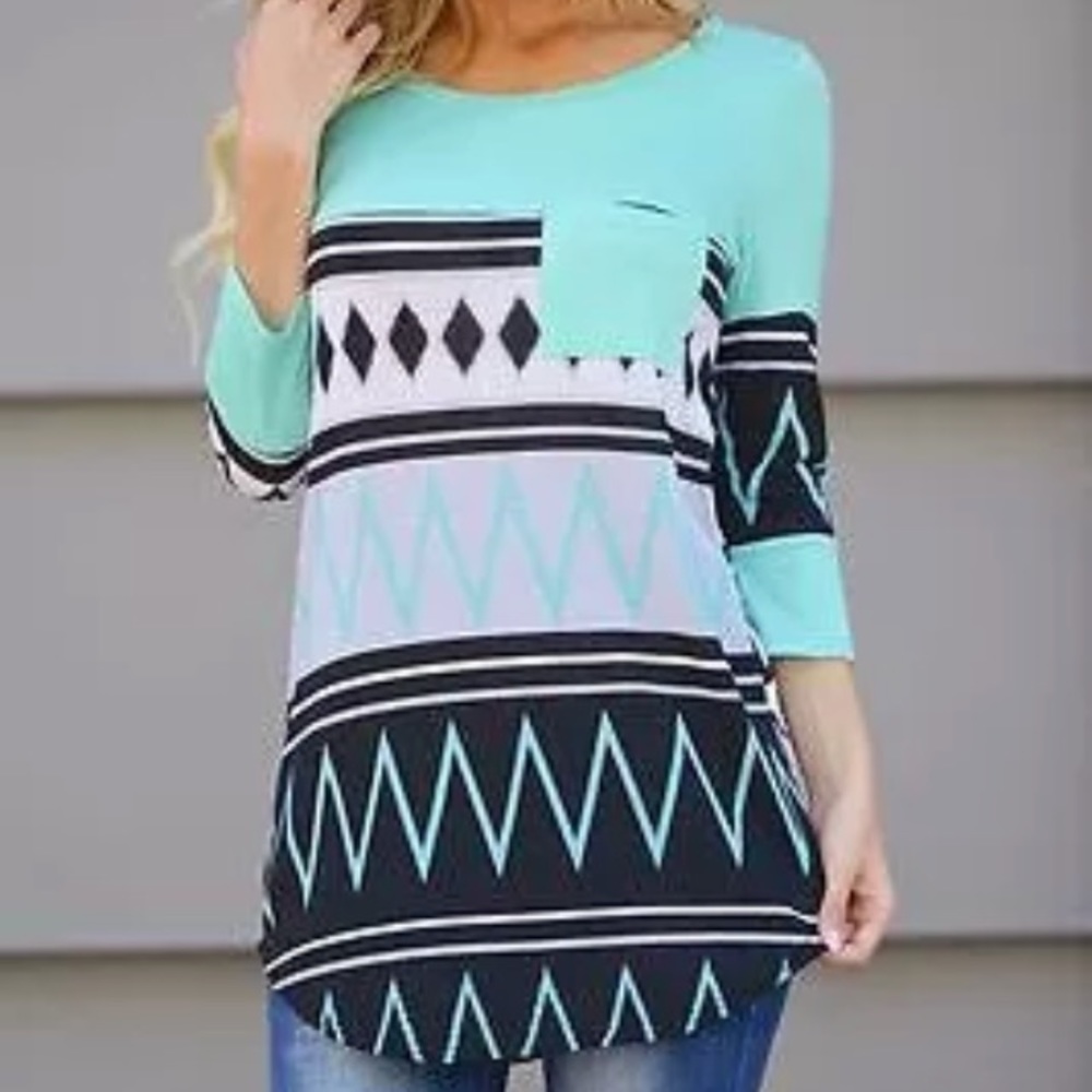 Women's Lady Loose Top Long Sleeve Casual Blouse